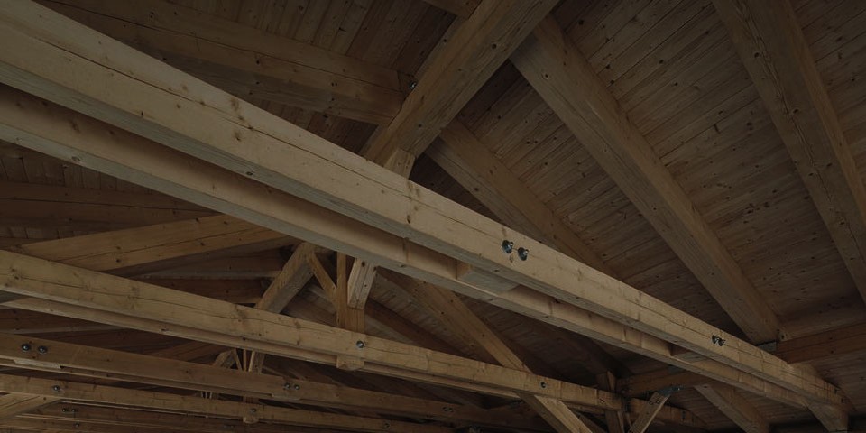 Traditional massive timber structures